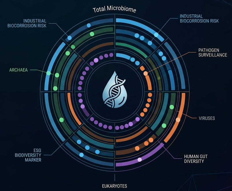 Nanopetica Microbial Fingerprint Visualization